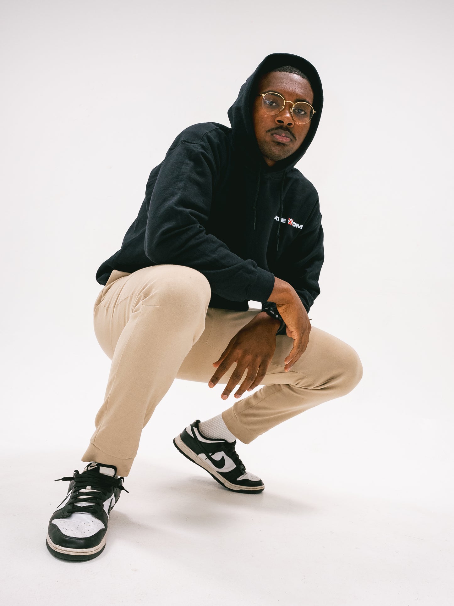 "I Hate Home" Black Hoodie